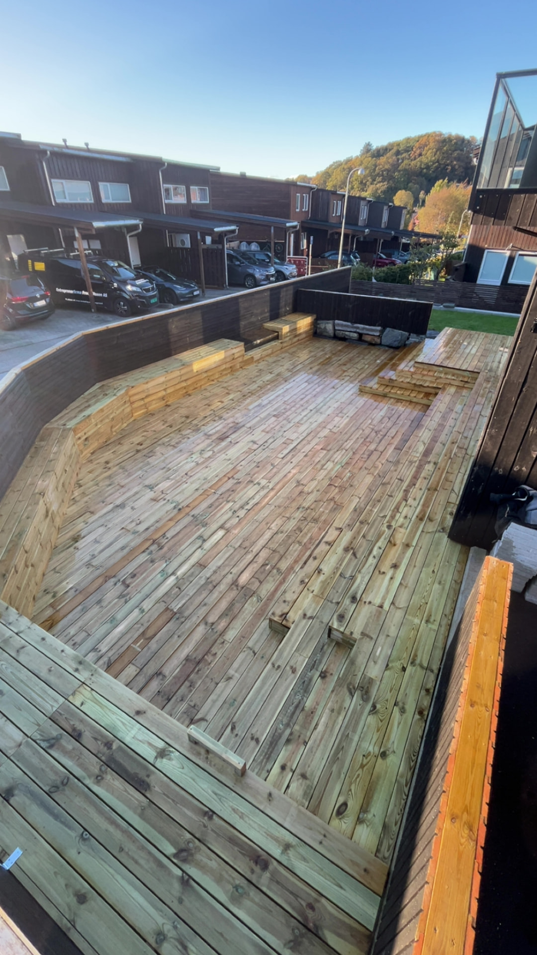 Terrasse og gjerde – Sola
